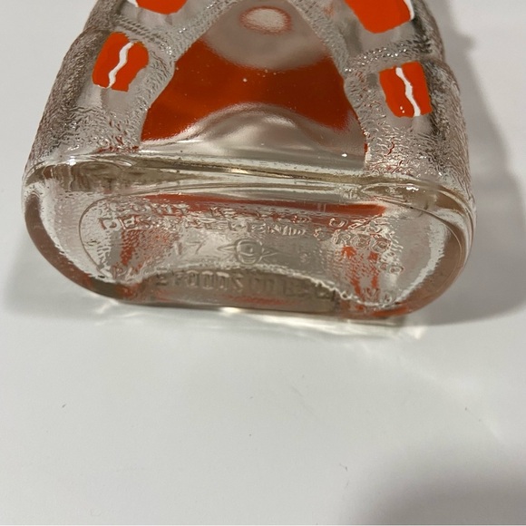 Vtg 50s Galaxy Spaceman orange orbit admiral bottle - Picture 2 of 5